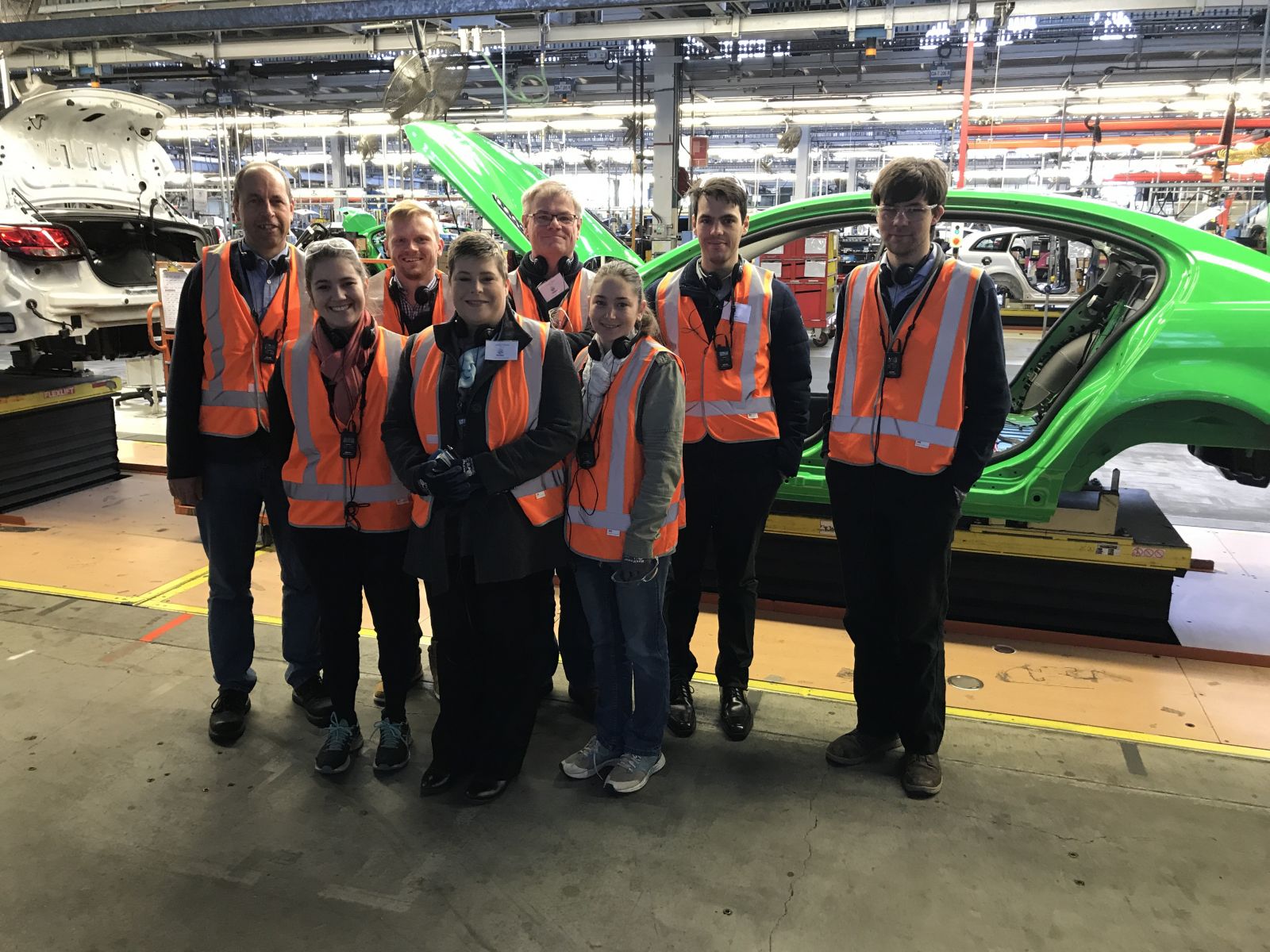 Applidyne tours Holden factory