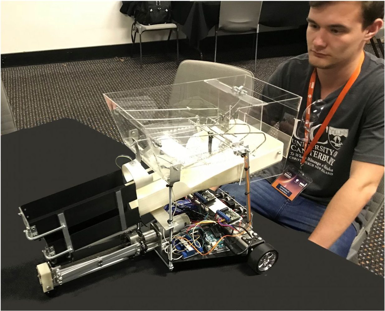 Applidyne Director attends Warman Design and Build Competition