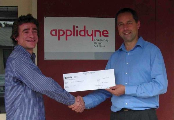 2008 Applidyne Engineering Design Scholarship awarded