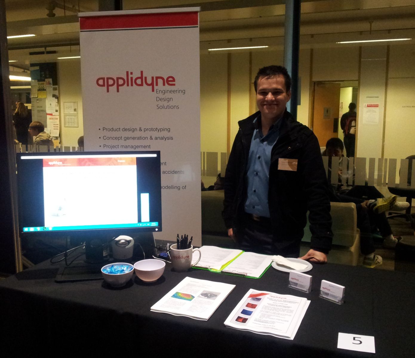 Applidyne attends Engineering Industry Night at Adelaide University