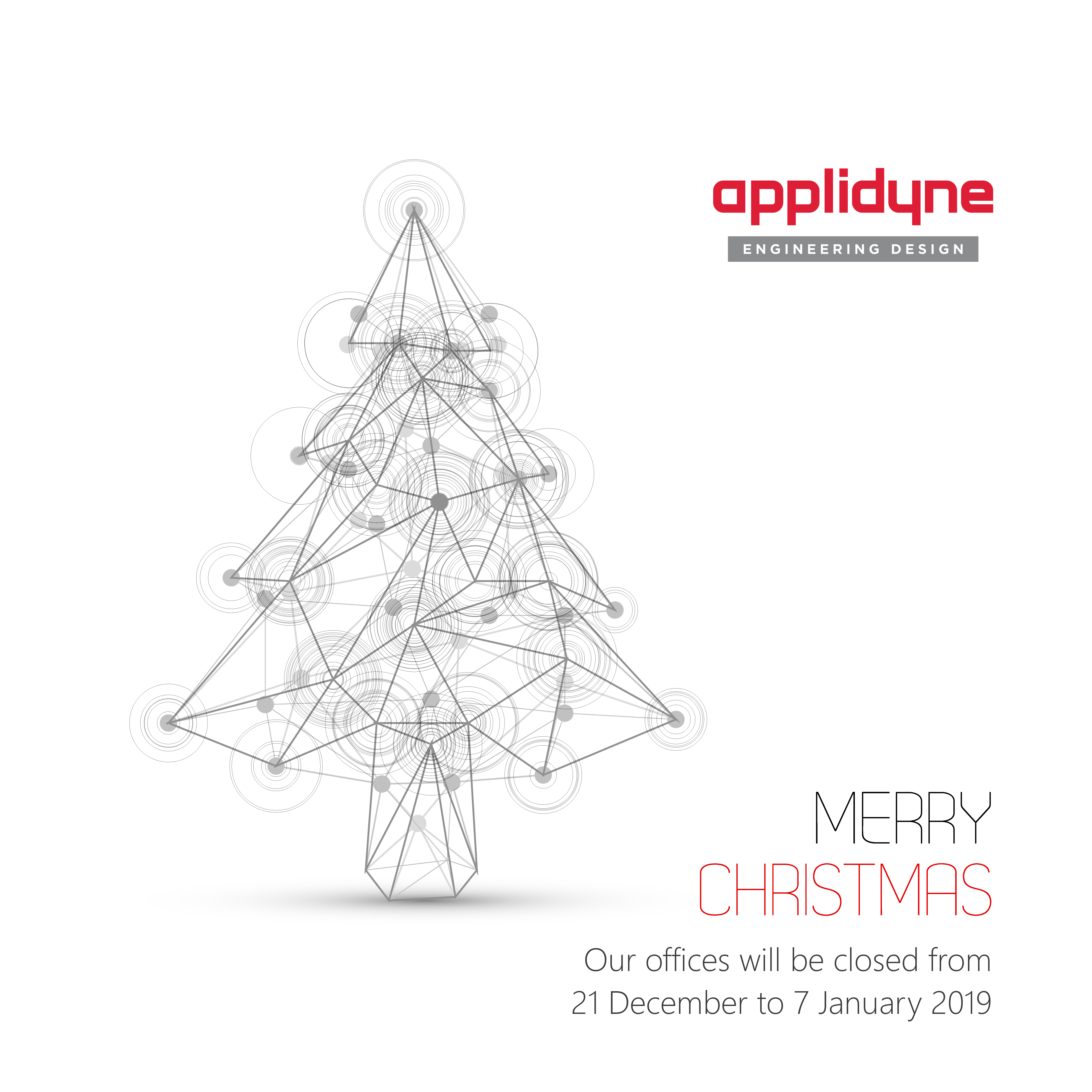 2018 Applidyne Christmas closure