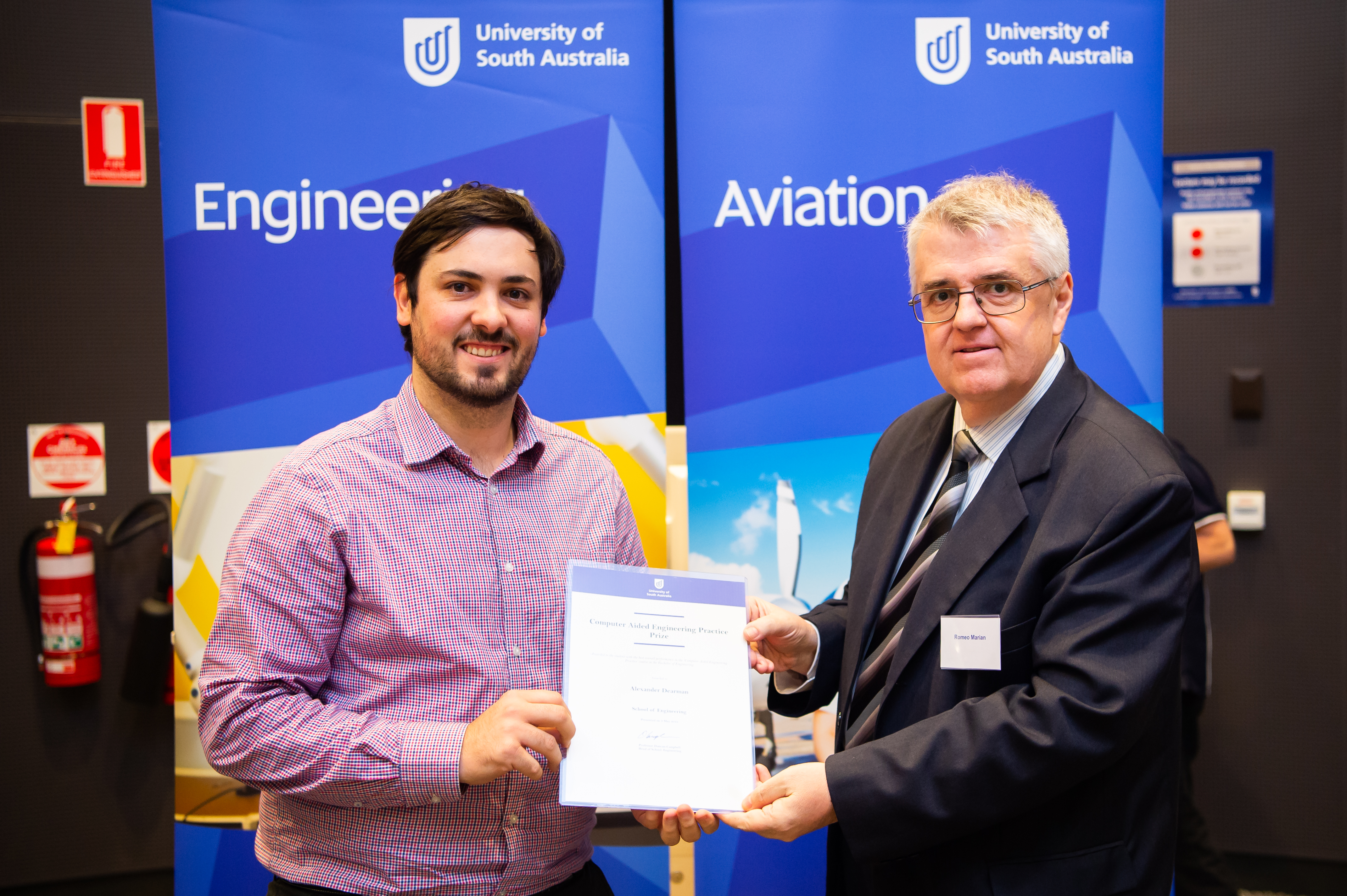 Applidyne intern recipient of two awards at the UniSA 2018 Engineering Prizes and Awards Ceremony